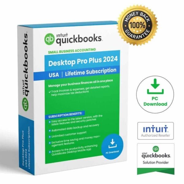 Quickbooks Desktop Pro Plus 2024 | Usa Version |
