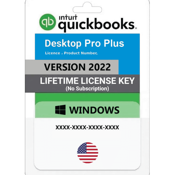 Quickbooks Desktop Pro Plus 2022 | Usa Version |